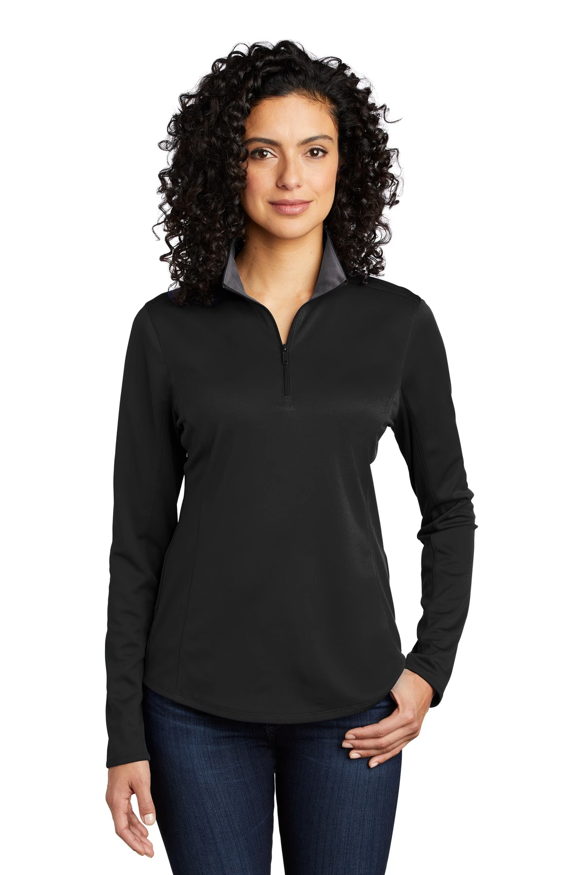 Ladies Silk Touch Performance 1/4-Zip 8 Ladies Silk Touch Performance 1/4-Zip - Image 6