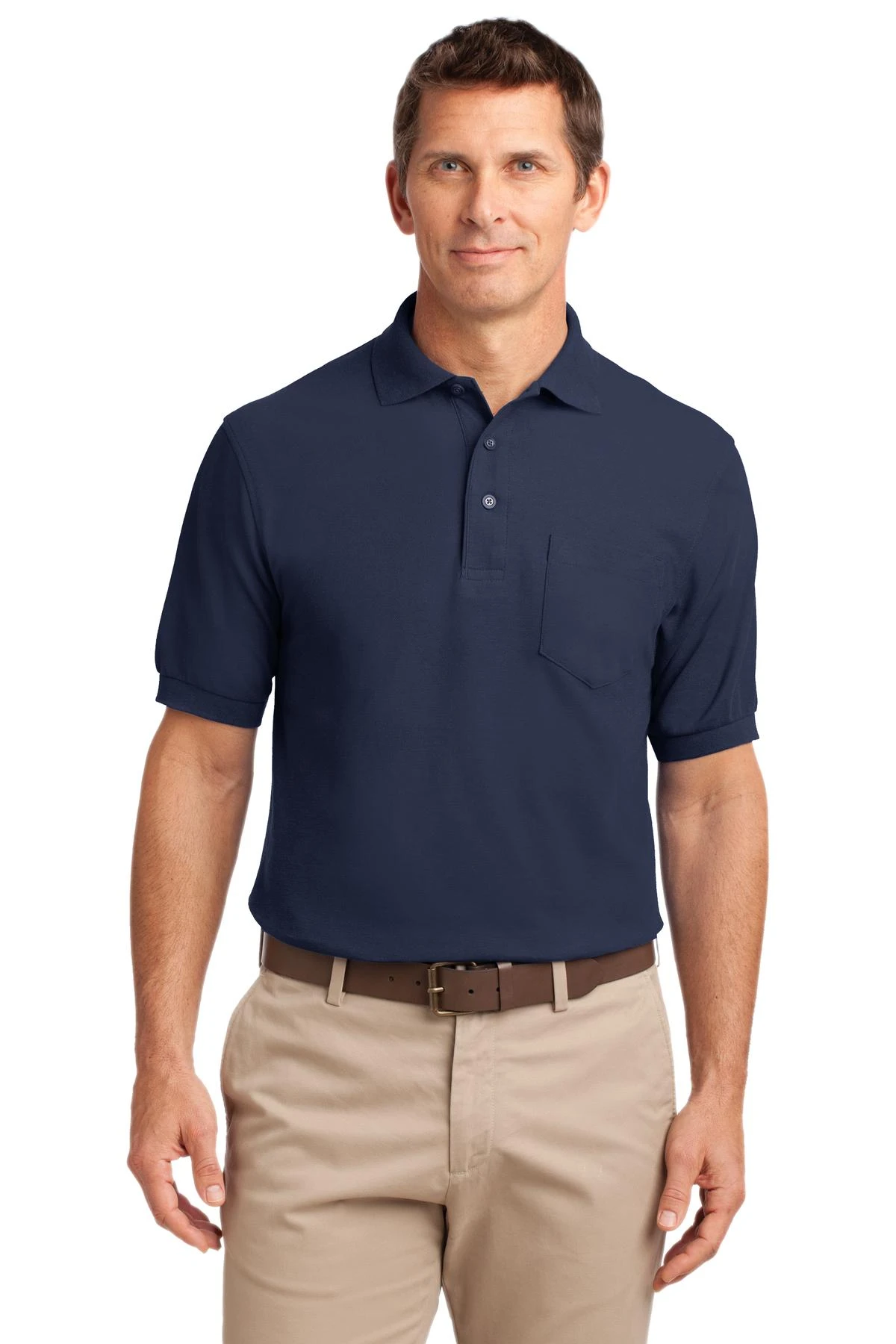 Tall Silk Touch Polo With Pocket 14 Tall Silk Touch Polo With Pocket - Image 12