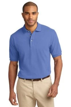 Heavyweight Cotton Pique Polo -Port Authority Shop df9516dfce7d76
