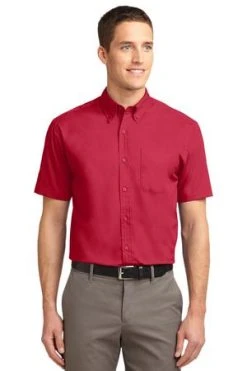 Adult Short Sleeve Easy Care Shirt -Port Authority Shop e0d244d5c7cab8