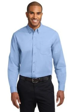 Extended Size Long Sleeve Easy Care Shirt -Port Authority Shop e16ea15b04c76c