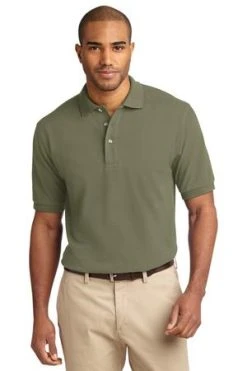 Heavyweight Cotton Pique Polo -Port Authority Shop e3af4c7b01a5d9