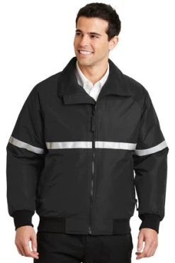 Challenger Jacket With Reflective Taping