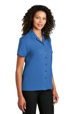 Ladies Short Sleeve Performance Staff Shirt -Port Authority Shop e4ac3e89d9094f