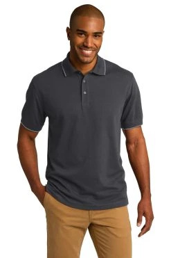 Rapid Dry Tipped Polo -Port Authority Shop e52e4a52ba0778