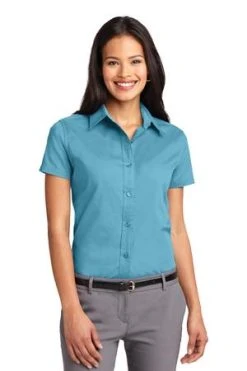 Ladies Short Sleeve Easy Care Shirt -Port Authority Shop e97e7ba9001806