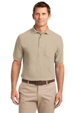 Silk Touch Polo With Pocket 24 Silk Touch Polo With Pocket -Port Authority Shop e9c5dcac02e8e5