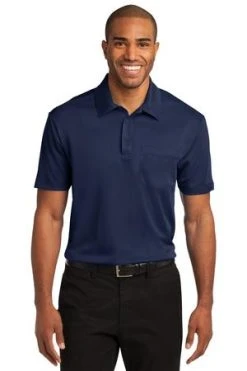 Silk Touch Performance Pocket Polo -Port Authority Shop eafd7c784e8293