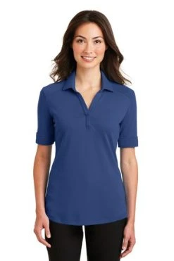Ladies Silk Touch Interlock Performance Polo -Port Authority Shop eb894162c9709d