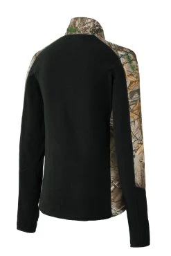 Ladies Camouflage Microfleece Full-Zip Jacket -Port Authority Shop eccf23ced69b46