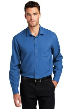 Long Sleeve Performance Staff Shirt -Port Authority Shop ee8b99251ffc61