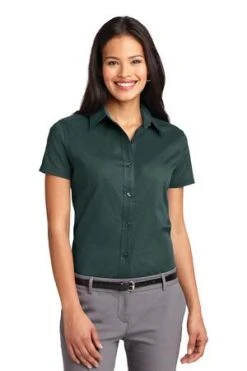 Ladies Short Sleeve Easy Care Shirt -Port Authority Shop f11ad5ff572111