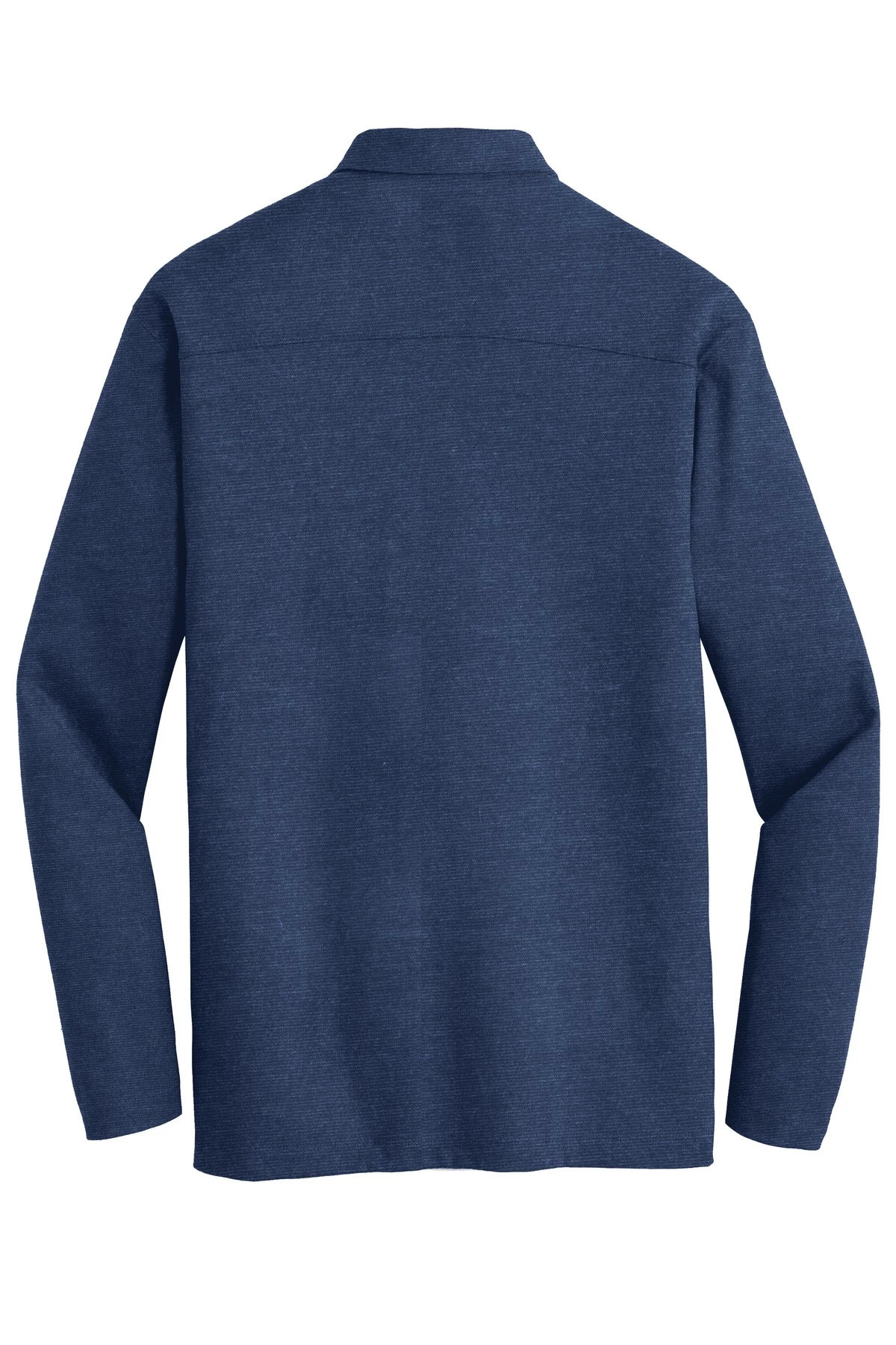 Long Sleeve Meridian Cotton Blend Polo 5 Long Sleeve Meridian Cotton Blend Polo - Image 3