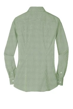Ladies Fine Stripe Stretch Poplin Shirt 11 Ladies Fine Stripe Stretch Poplin Shirt -Port Authority Shop f2d3992544b326