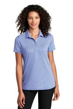 Ladies Gingham Polo -Port Authority Shop f330fd359cf0df