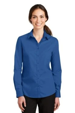Ladies SuperPro Twill Shirt -Port Authority Shop f3729a9c50cece
