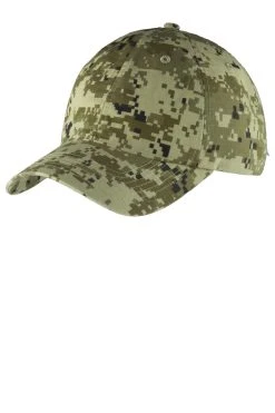Unisex Digital Ripstop Camouflage Cap -Port Authority Shop f39b8e17d15af4