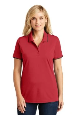 Ladies Dry Zone UV Micro-Mesh Tipped Polo -Port Authority Shop f6c020b766bcd7