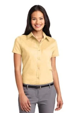 Ladies Short Sleeve Easy Care Shirt -Port Authority Shop fb835b77610beb