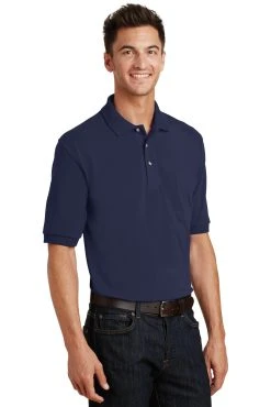 Heavyweight Cotton Pique Polo With Pocket -Port Authority Shop fc0fe3683d4e13